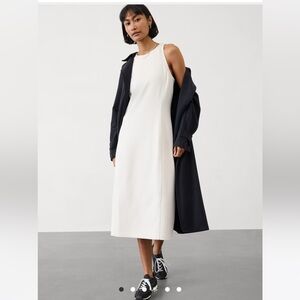 Athleta White Midi Dress